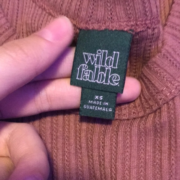 Wild fable tank top in terracotta - Picture 2 of 2